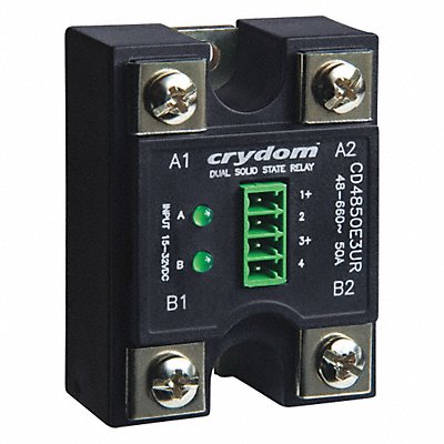 CRYDOM CD2450W3V Dual Solid State Relay In4-32VDC Out24-280VAC