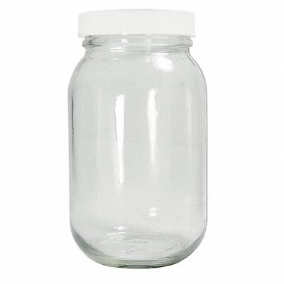 QORPAK GLC01778 Bottle 109 mm H Clear 62 mm Dia PK24