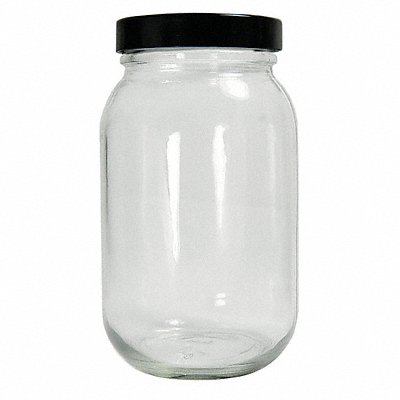 QORPAK GLC01877 Bottle 256 mm H Clear 157 mm Dia PK4