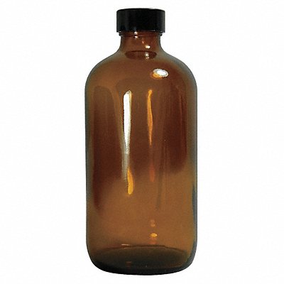 QORPAK GLC02007 Bottle 210 mm H Amber 94 mm Dia PK30
