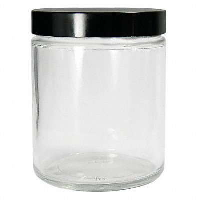 QORPAK GLC01708 Jar 480 mL 169 mm H Clear PK12