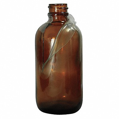 QORPAK GLA00952 Bottle 138 mm H Amber 60 mm Dia PK108