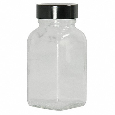 QORPAK GLC01279 Bottle 60 mm H Clear 34 mm Dia PK288