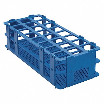 SP SCIENCEWARE F187470003 Test Tube Rack No-Wire 25mm Blue