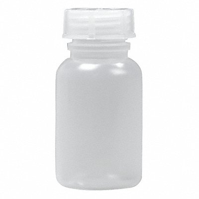 GRAINGER F109060100 Bottle 100 mm H Clear 94 mm Dia PK12