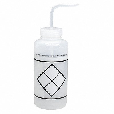 SP SCIENCEWARE F116463832 Wash Bottle Std 32 oz Write-On Wht PK6