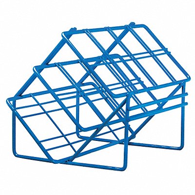 SP SCIENCEWARE F187940028 Centrifuge Tube Rack Slanted Blue