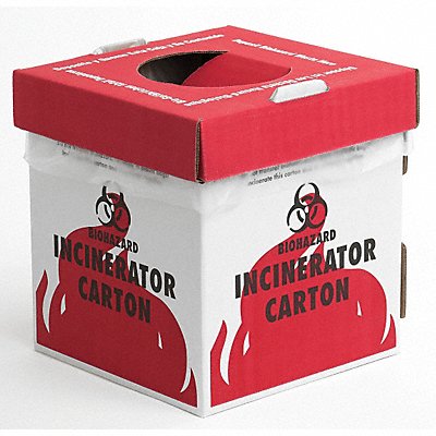 SP SCIENCEWARE F132050002 Biohazard Incinerator Carton PK6