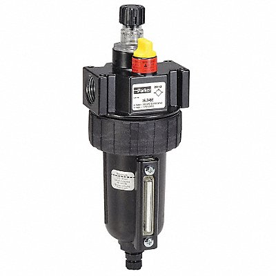 PARKER 16L34BE Air Line Lubricator 1/2In 90 cfm 250 psi