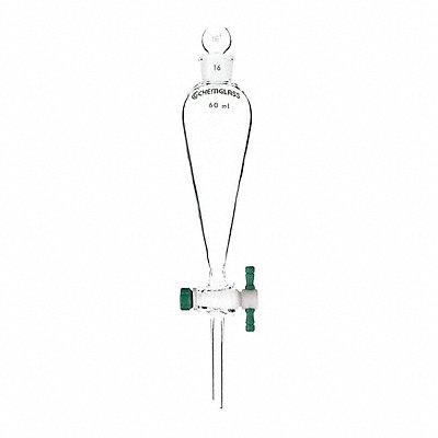 GRAINGER CG174205 Funnel 23 mm Dia 309 mm H 500 mL