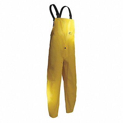 ONGUARD 7605200 Webtex Bib Flyfront Overall Yellow L