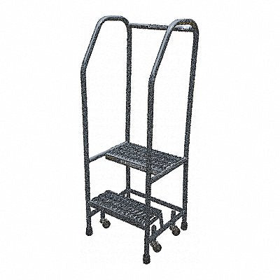 COTTERMAN 1002R2626A3E10B3C1P6 Rolling Ladder Steel 50In. H. Grey