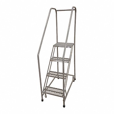 COTTERMAN 1204R3232A1E12B3C1P6 Rolling Ladder Steel 70In. H. Grey