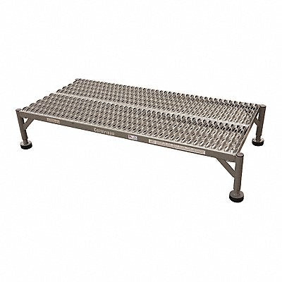 COTTERMAN 1AWP1948A3A1015B8C1 Work Platform 1 Step Steel 10In. H.