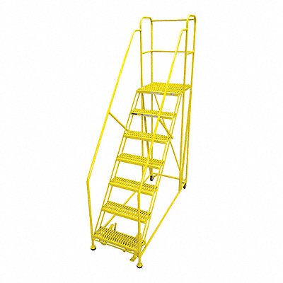 COTTERMAN 7WP2460RA3B4B8AC2P6 Work Platform 7 Step Steel 106In. H.