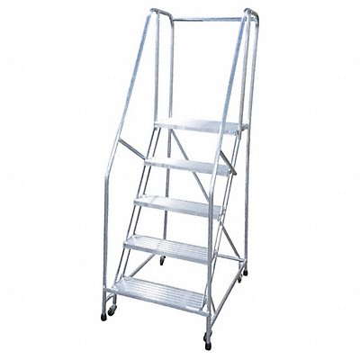 COTTERMAN A3N1822A4B3C50P6 Rolling Ladder Steel 30 in H Grey