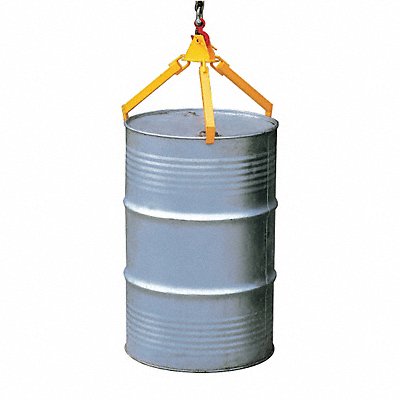 DAYTON 21VG33 Drum Lifter Yellow Vertical Steel