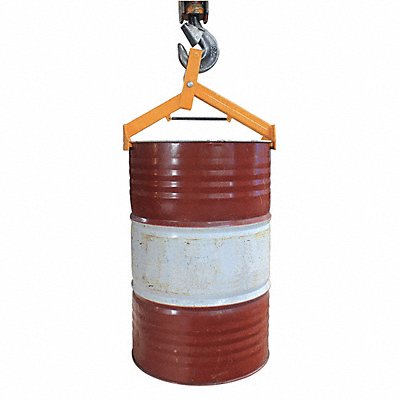 DAYTON 21VG35 Drum Lifter Yellow Vertical Steel