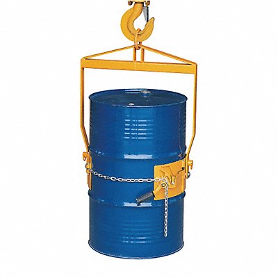 DAYTON 21VG37 Vertical Drum Lifter/Dispenser Yellow Steel