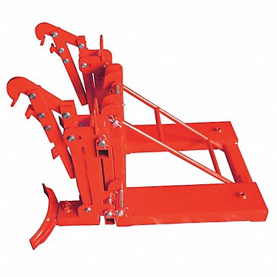 DAYTON 21VG57 Drum Lifter 2 000 lb 40 1/2 W Red