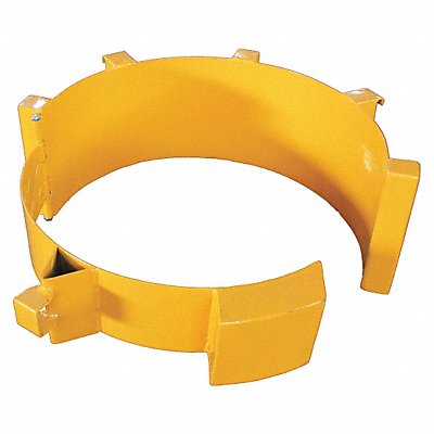DAYTON 21VG58 Adaptor 30 Gal Drum Yellow Vertical Steel