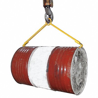 DAYTON 21VG59 Drum Lifter Yellow Horizontal Steel