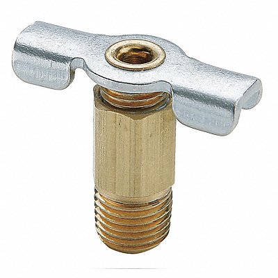 PARKER DC6022 Drain Cock Ball Valve Brass 1/8 In