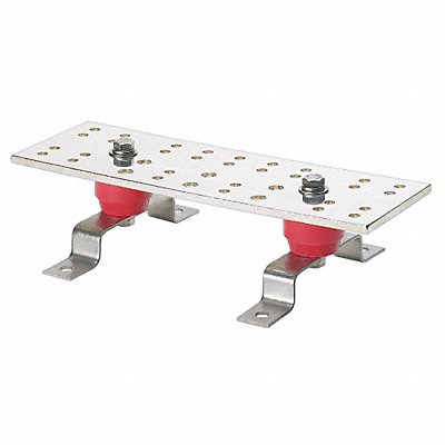 PANDUIT GB4B0612TPI1 Busbar Copper Grounding Bar L 12in
