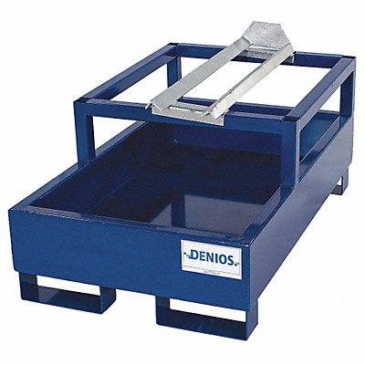 DENIOS K173001 Drum Dispensing Pallet Steel 1 Drum