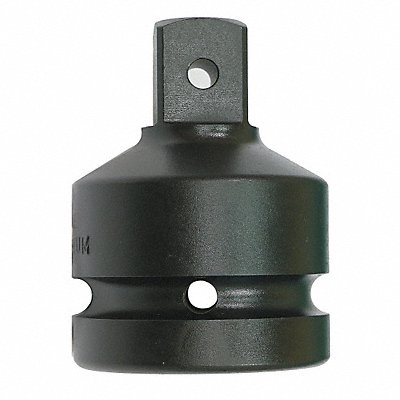 WESTWARD 21WM79 Impact Socket Adaptor Steel Black Oxide 1 in