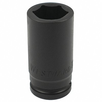 WESTWARD 21WN19 Impact Socket Steel Black Oxide 30 mm