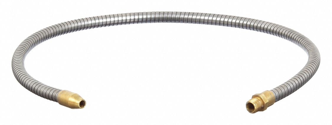 GRAYMILLS 72820552 Dm Flex Hose 1/4in Npt 30in Long