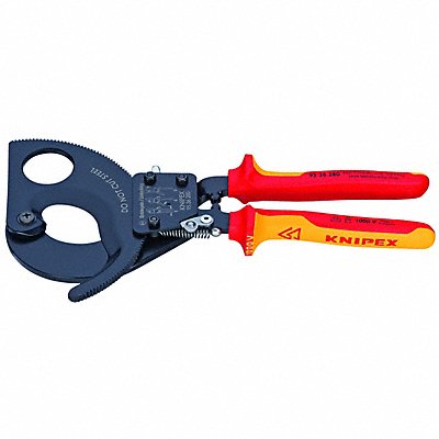KNIPEX 9536280SBA Insulated Ratcheting Cable Cutter 11