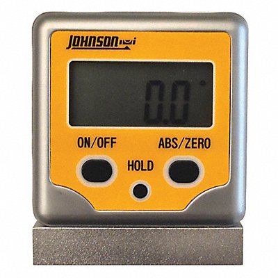 JOHNSON LEVEL 18860300 Digital Angle Finder Magnetic V-Groove