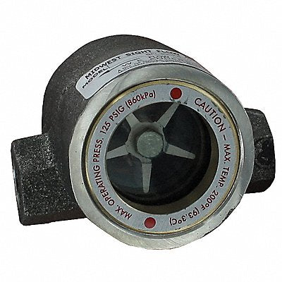 DWYER SFI300SS1 Double Sight Flow Indicator 316 SS 1In