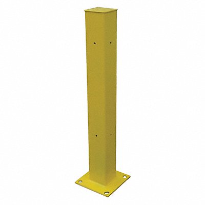 GRAINGER 21XL99 Tubular Mounting Post 10 In x 42 In Yellow
