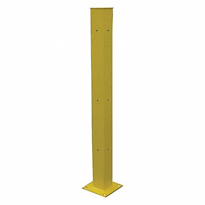 GRAINGER 21XM01 Tubular Mounting Post 10 In x 60 In Yellow