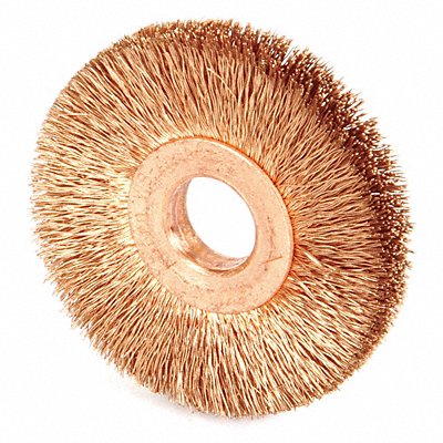 AMPCO WB20C Nonsparking Crimped Wire Wheel Brush
