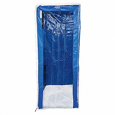 ALECO 477424 Pan Rack Cover 23 x 28 x 64 in Blue
