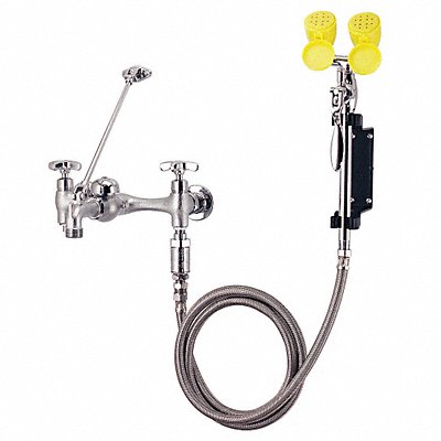 SPEAKMAN SEF9000FM Dual Head Drench Hose w/Faucet Wall 6 ft