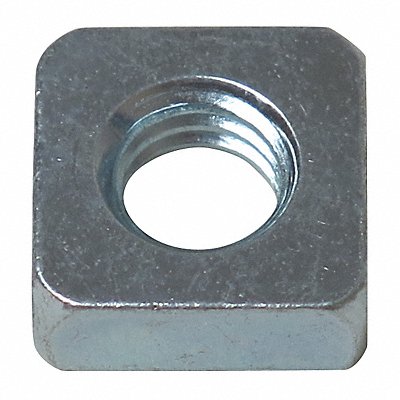 GRAINGER G516SNZP Drum Nut 5/16 in Square Steel PK10