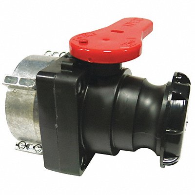 GRAINGER BV2CLCNE Liquid Storage Ctr Valve 0.039 in PP