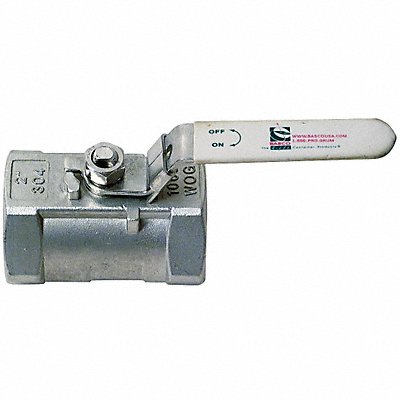 GRAINGER VSSBV2 Liquid Storage Ctr Valve 2 in NPT SS