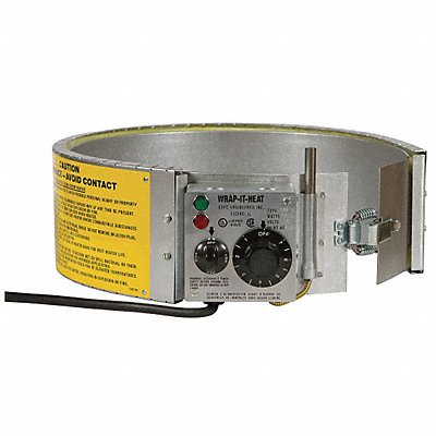 GRAINGER TRX16L115 Drum Heater 12.5 A 16 gal Metal