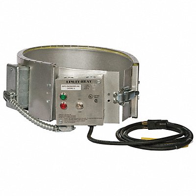 GRAINGER LIM5115 Pail Heater 0.8 A 5 gal HDPE
