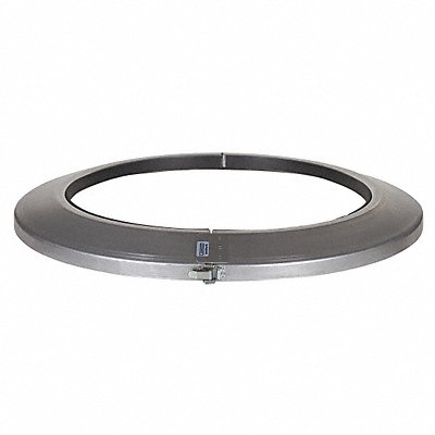 GRAINGER DG55 Drum Heater Drip Guard Grey Al W30.5in