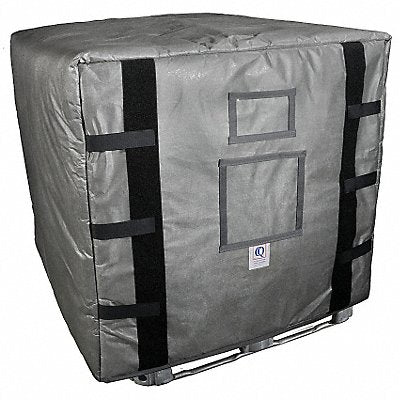 GRAINGER DQ4275 Insulated Cover Grey Indoor IBC Tanks