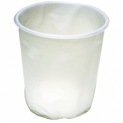 GRAINGER 2PL250 Pail Liner Natural 2 gal HDPE