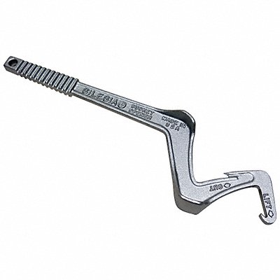 GRAINGER 3N1 Pail Lid Opener Silver Aluminum 21 In.