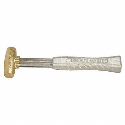 AMERICAN HAMMER AM1BRAG Sledge Hammer 1 lb 12 In Aluminum